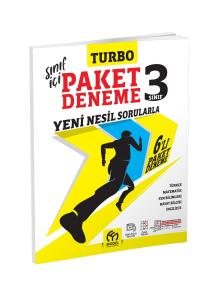 3.Sınıf Turbo Paket Deneme Yeni Nesil Sorularla