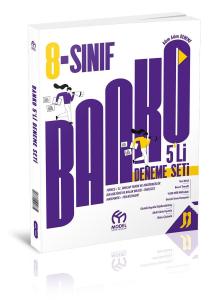 8.Sınıf Banko 5’li Deneme Seti 8.Sınıf Banko 5’li Deneme Seti