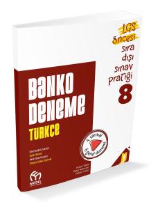 8.Sınıf Banko Türkçe Deneme 8.Sınıf Banko Türkçe Deneme
