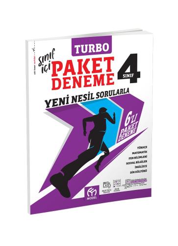 4.Sınıf Turbo Paket Deneme Yeni Nesil Sorularla