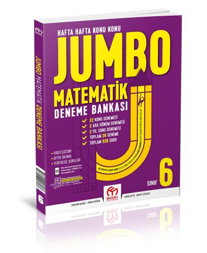 6.Sınıf Jumbo Matematik Deneme Bankası